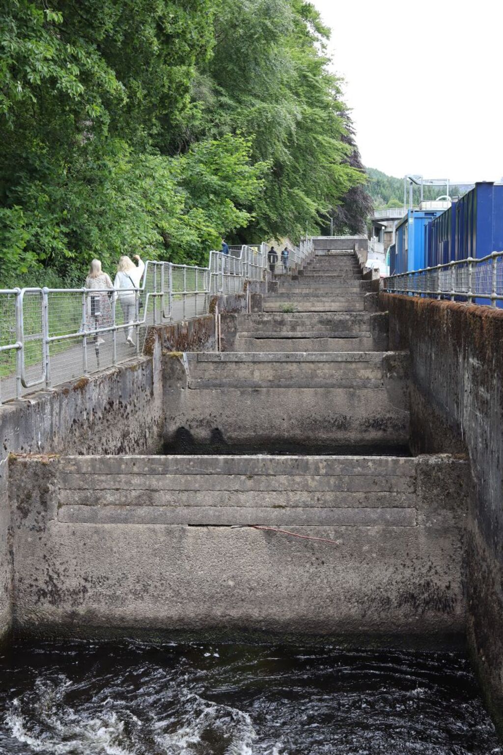 The salmon ladder Pitlochry