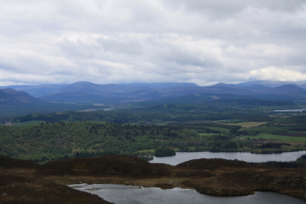 View from Craigellachie National Nature Reserve Aviemore