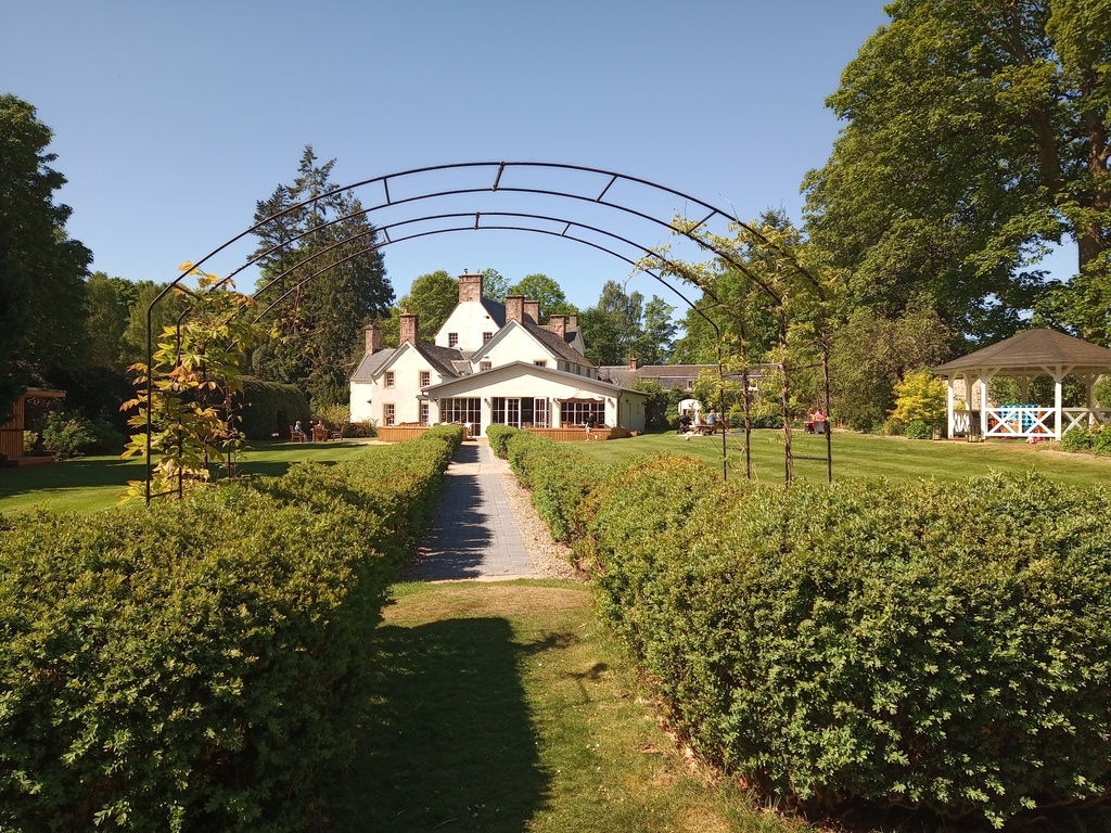 Walled garden at Estate of Ord, Muir of Ord