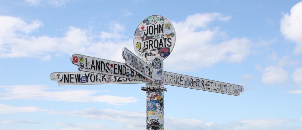 John O' Groats signpost