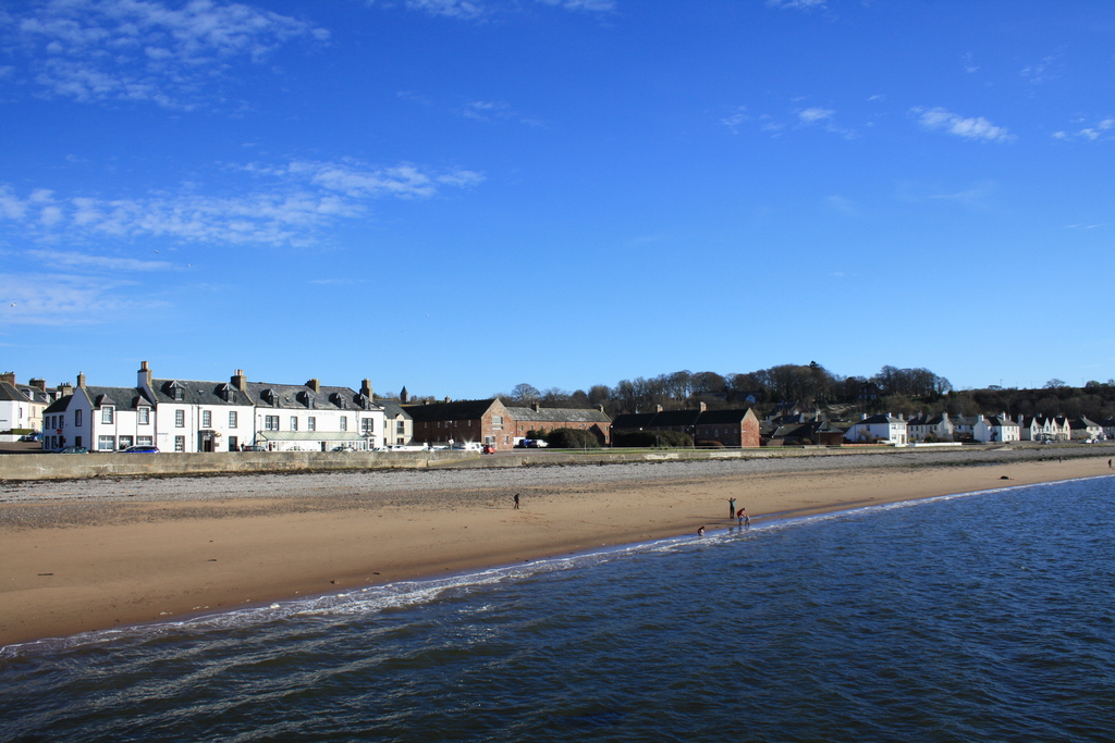 Cromarty Marine Terrace and beach