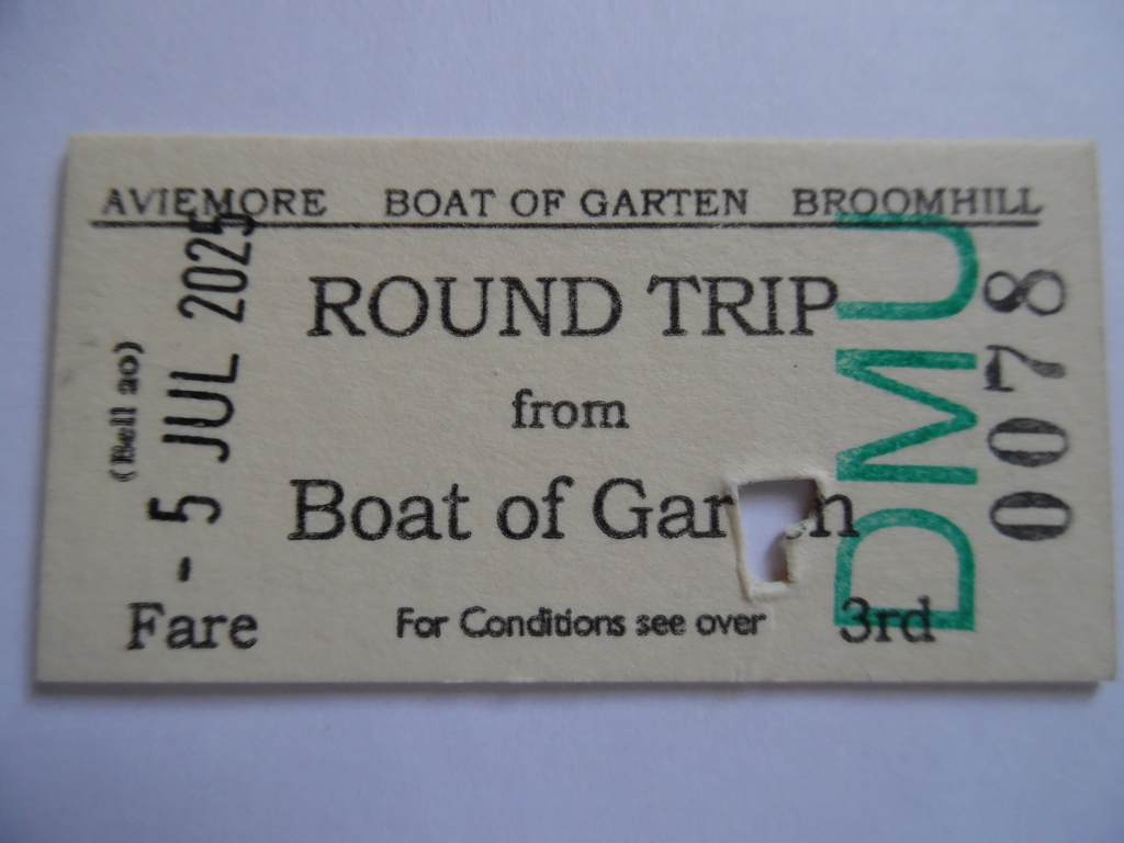 Strathspey Railway Ticket