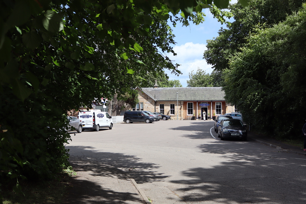 Tain railway station car park