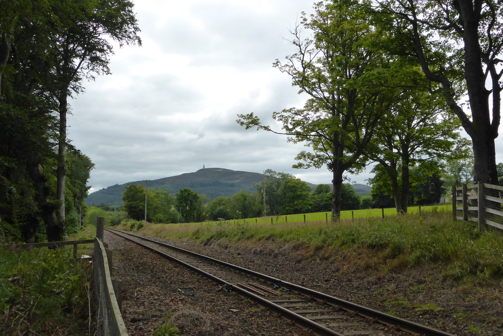 View of Ben Bhraggie from Dunrobin Castle station
