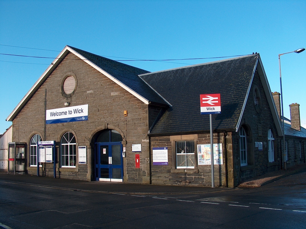 Wick railway station