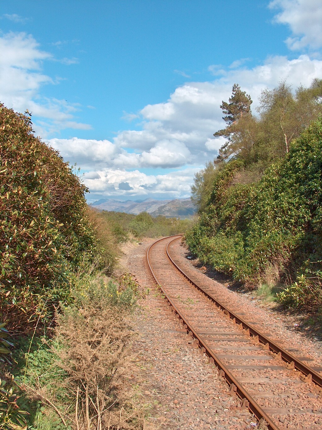 Kyle Line from Plockton railway station