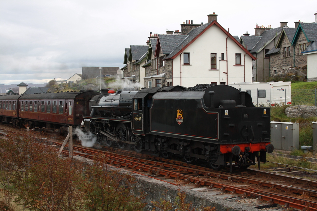 Jacobite Steam Train at Mallaig