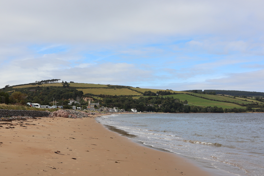 Rosemarkie Beach looking towards Rosemarkie