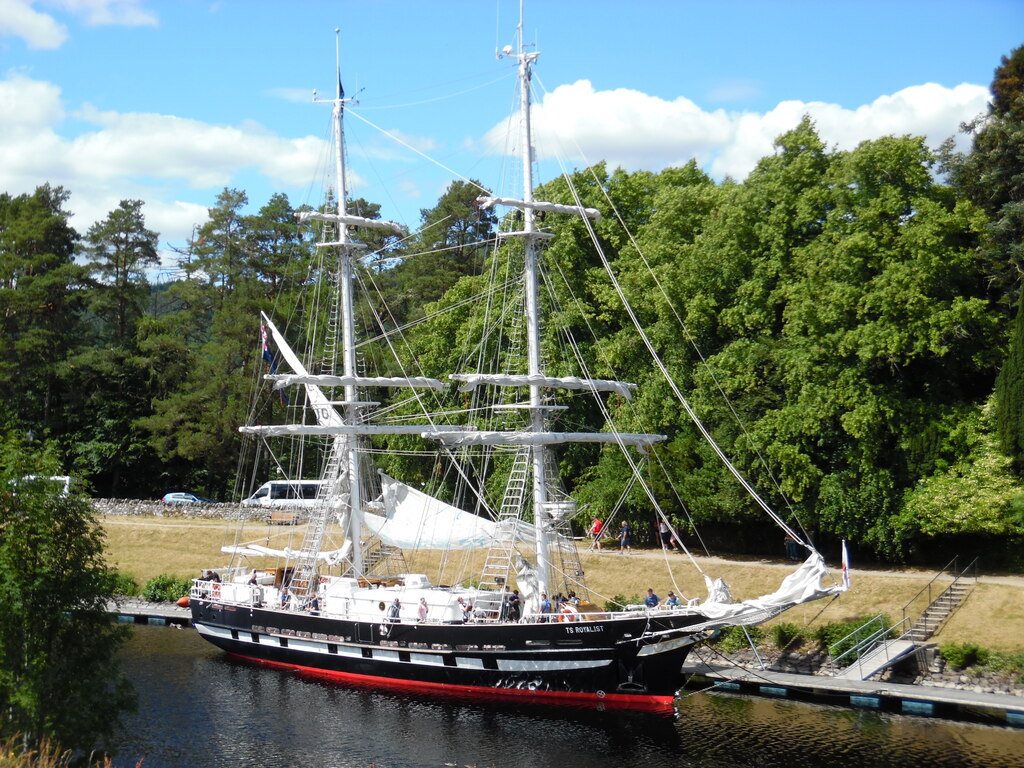 TS Royalist at Fort Augustus