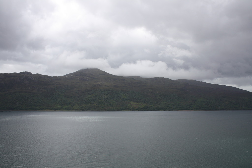 Loch Alsh from viewpoint on A87