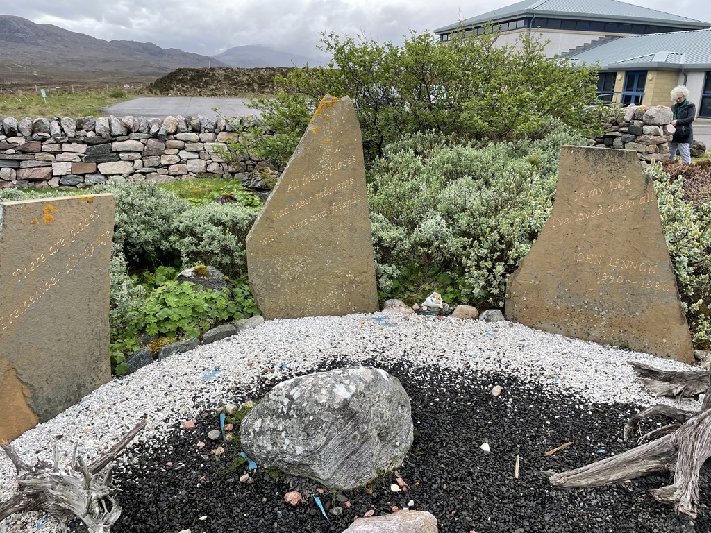 John Lennon memorial garden Durness