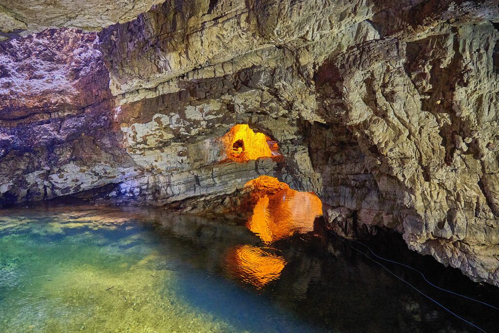 Durness, Smoo Cave - inside the cave