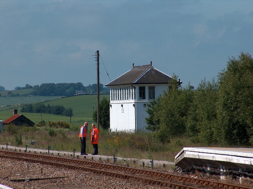 Signal Box at Inverurie Station