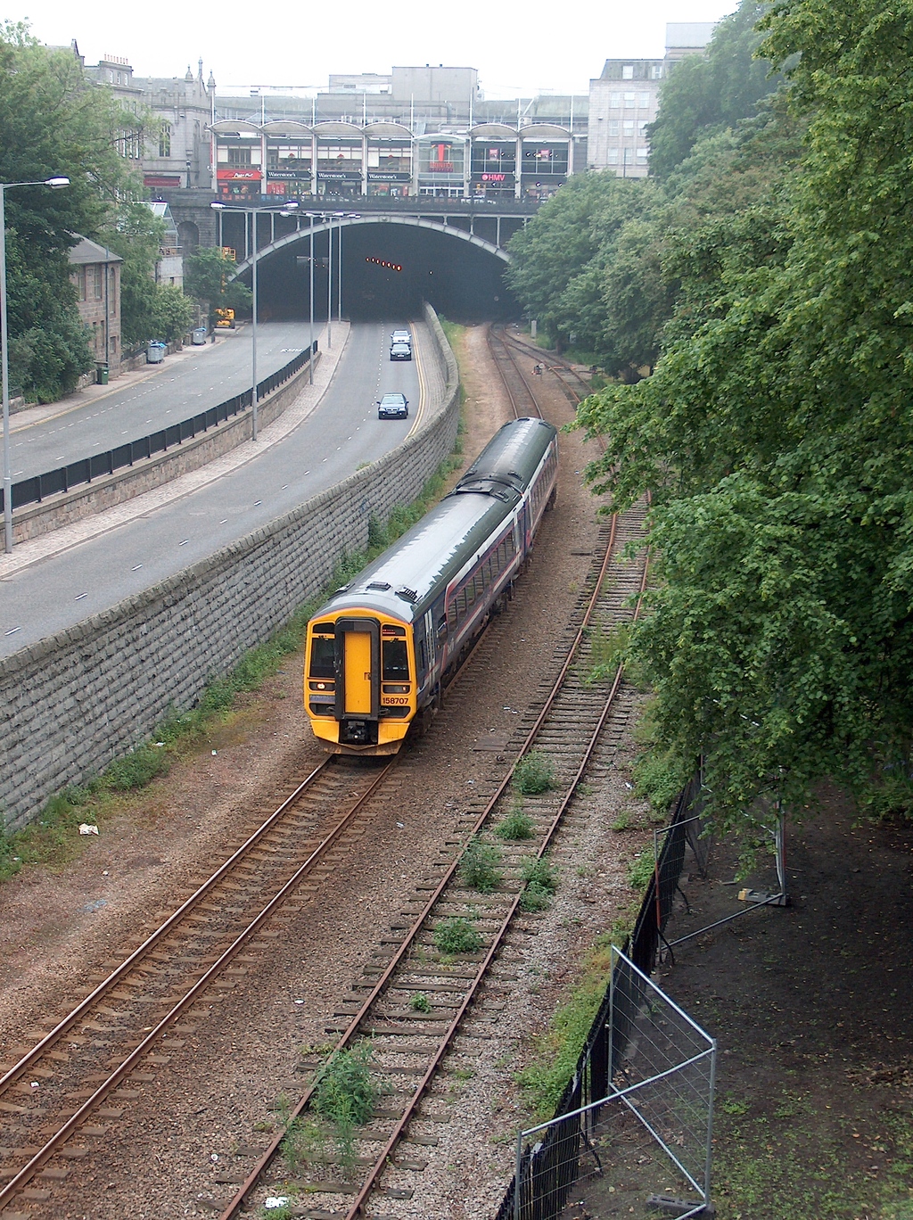 Railway Line in Aberdeen