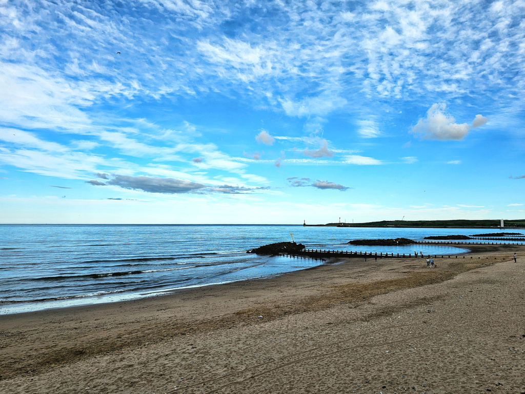 North Sea from Aberdeen Beach
