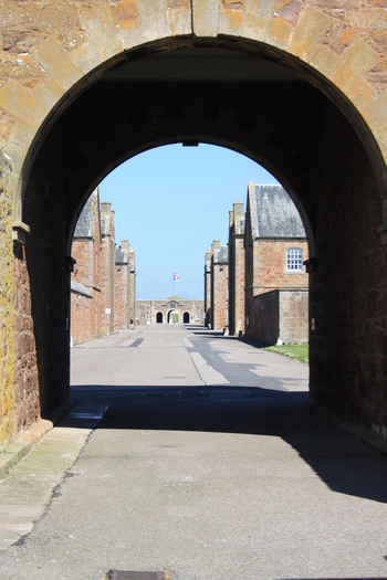 Fort George Scotland archway